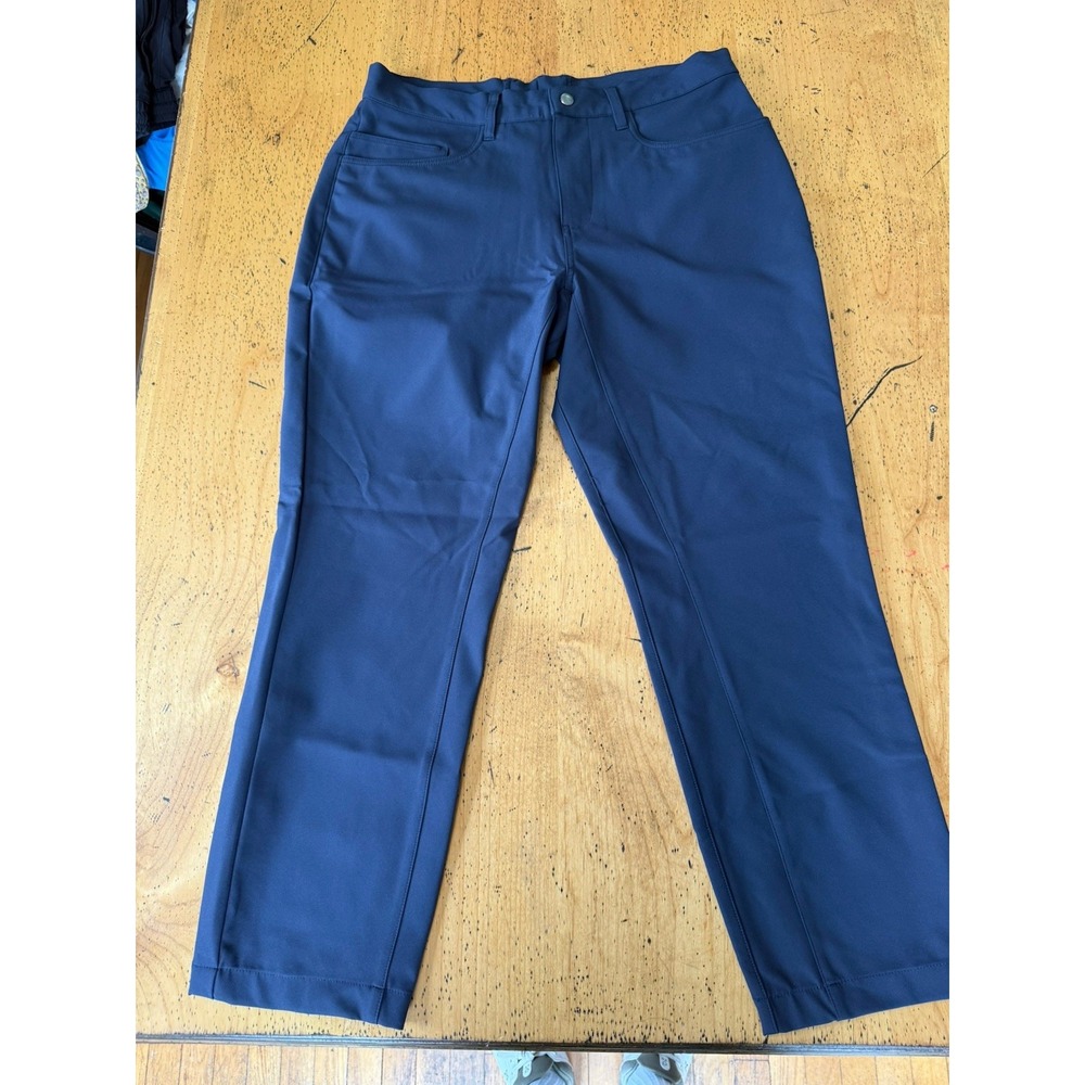 State & Liberty Dress Pants Mens 33x27 Gray‎ Lightweight Stretch Athletic Fit